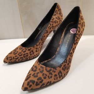 Dana Buchman Katarina Cheetah Suede Heels 6.5